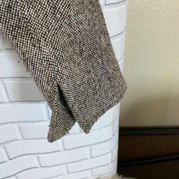 Banana Republic Tweed Raw Hem Peplum Jacke… - Picture 3 of 6